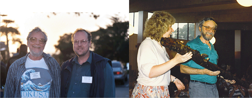 Bob and Michael Freitag Bob and Barbara Valent