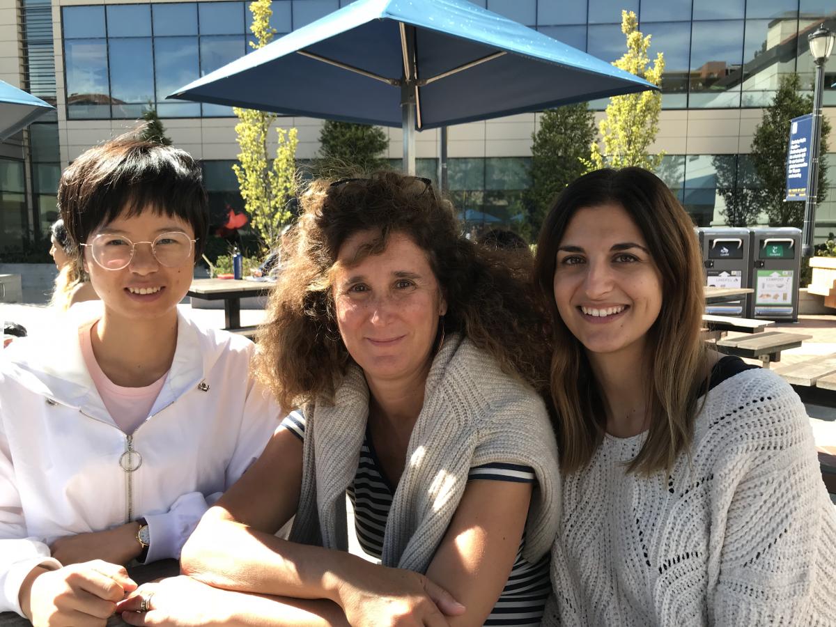 Linfang Wei, Natalia Requena and Sara Cea-Sánchez